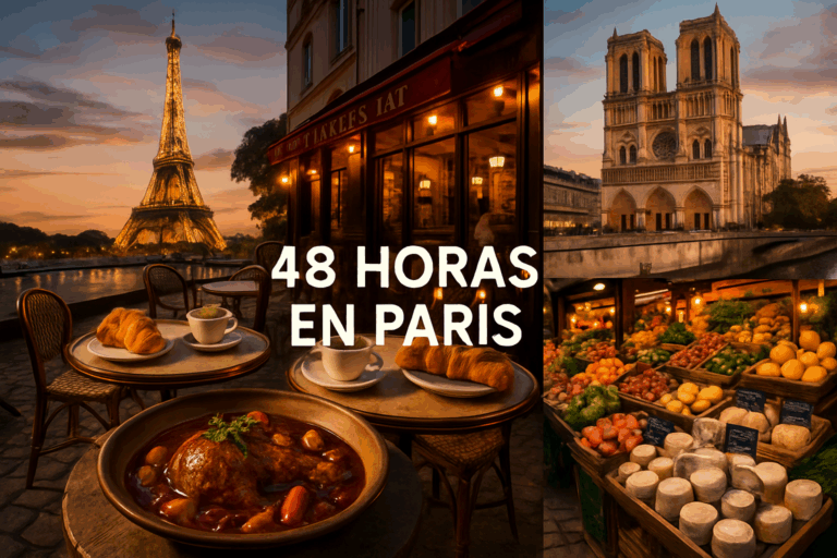 48 horas en París: itinerario cultural y gastronómico